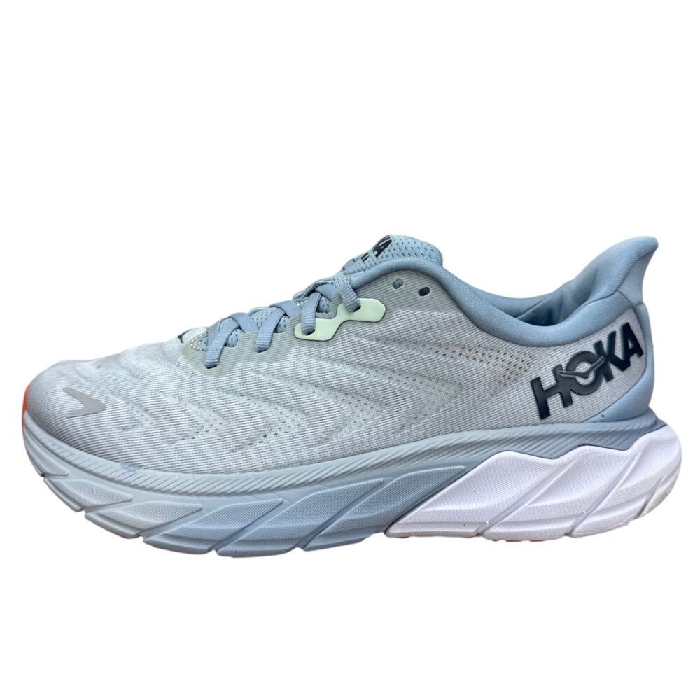 Hoka Arahi 6 Women 9.5 B Blue Fog Running Shoes Sneakers Pastel Gorpcore 1123195